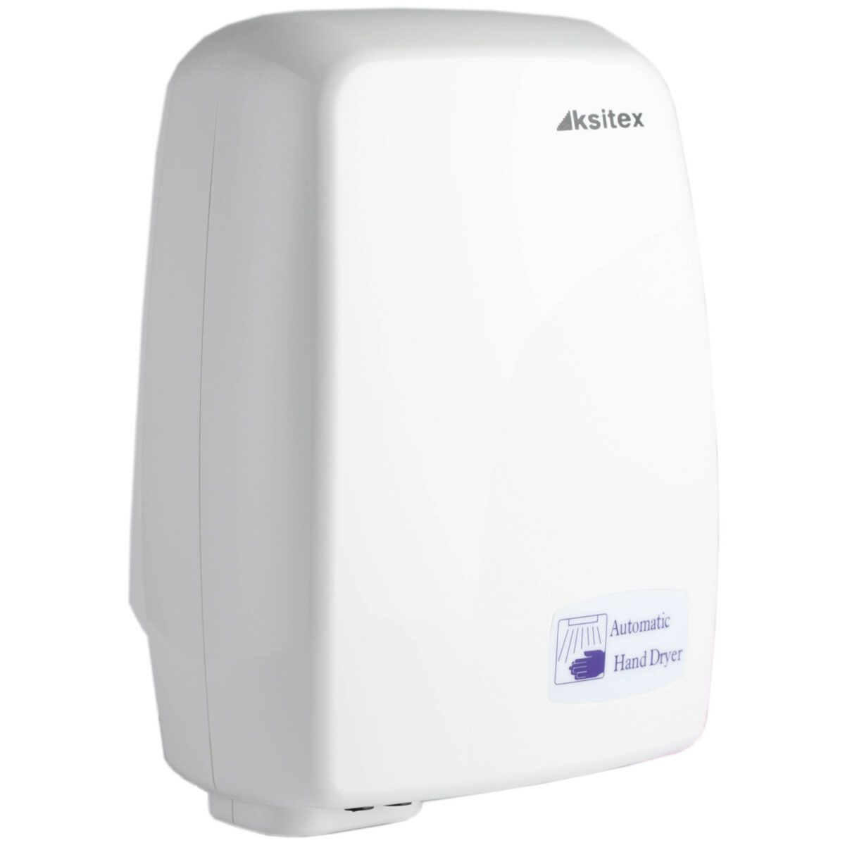 M-1200 Ksitex Сушилка для рук, пластик, белая