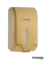 TOSSEN AL-7206 MS (Imperial Gold) - сенсорный диспенсер для мыла/дезинфицирующих средств (капля)