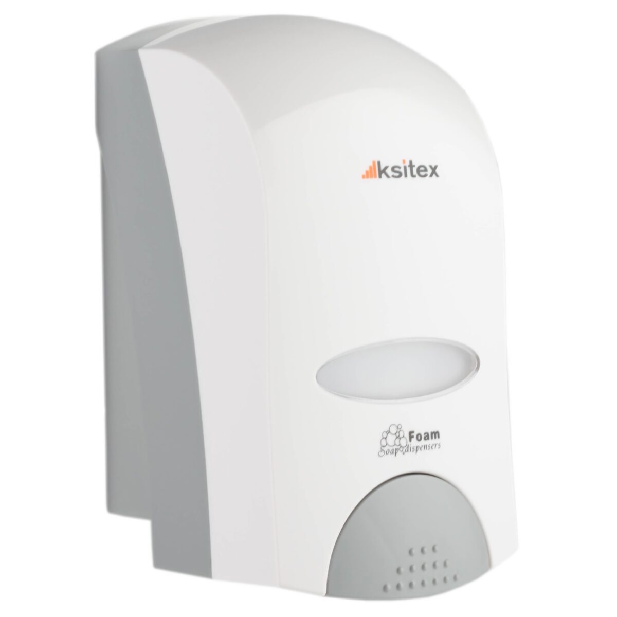 Ksitex FD-6010-1000 Дозатор мыла-пены механический, пластик, белый
