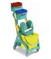 Тележка TTs Nick plus 20 (2х4л, 15л, отжим TEC, желтый) 683G6515