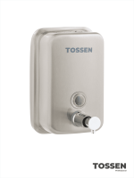 TOSSEN MN-500 M (Steel Line) - механический диспенсер жидкого мыла