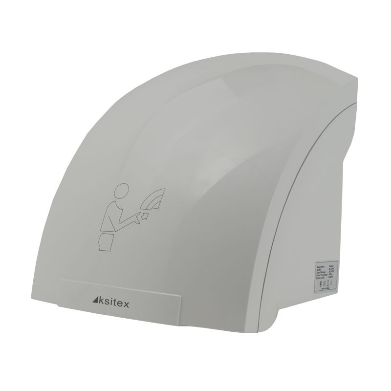 M-1800 Ksitex Сушилка для рук, пластик, белый