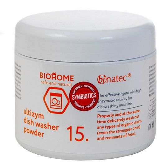 Для посудомоечных машин. Порошок с симбиотиками #15 Ultizym dish washer powder