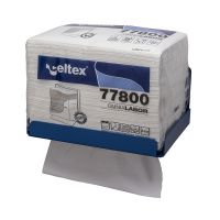 C91160 Диспенсер Celtex Omnia Labor Megamini для сложенных полотенец для рук металлический, голубой