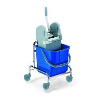 Уборочная тележка TTS Sam 25, с отжимом Tec, колеса d 80 мм., одноведерная (00006092D)