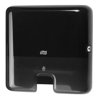 552108 Tork Xpress H2 Мини-диспенсер для листовых полотенец Multifold, черный