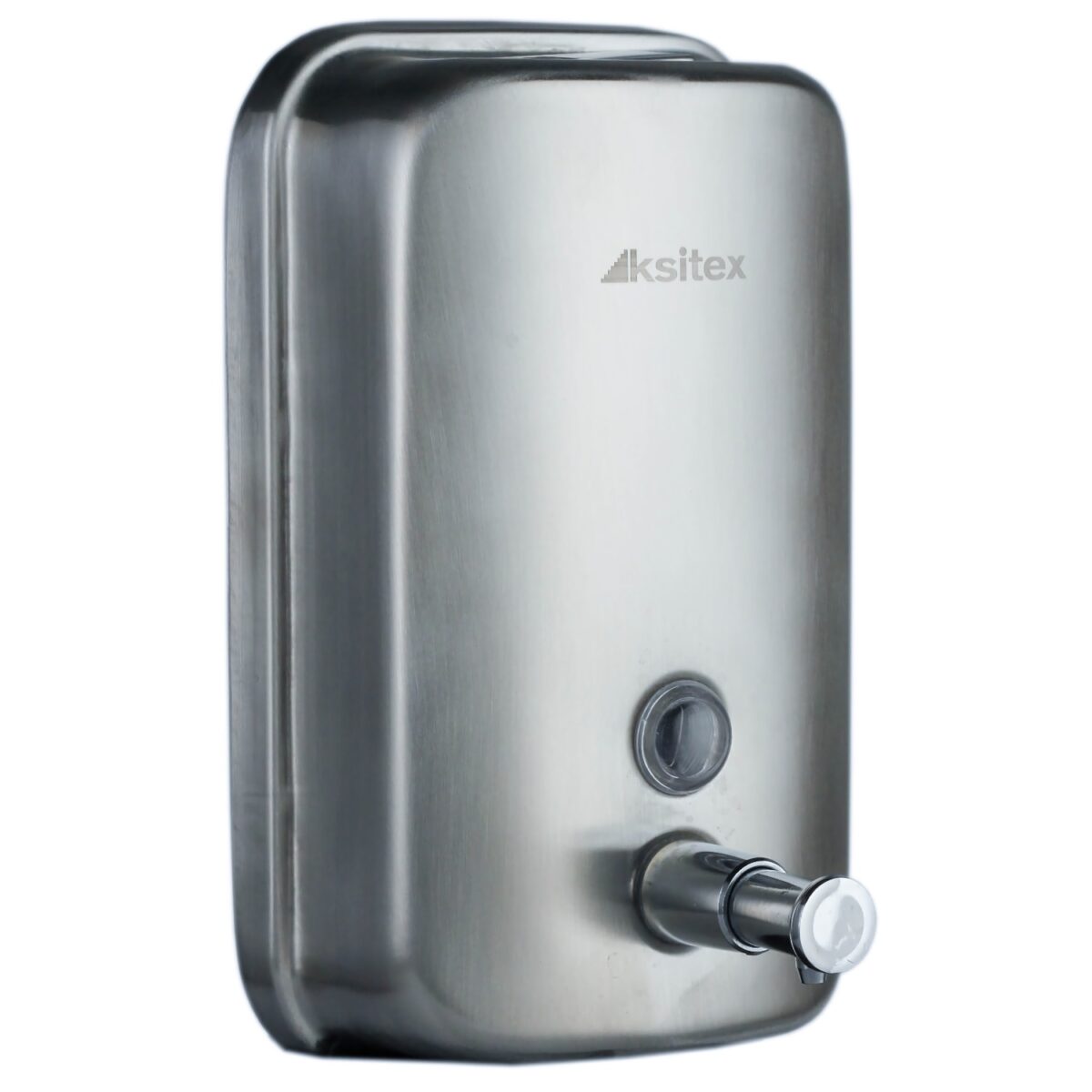 Ksitex SD 2628-1000М Дозатор жидкого мыла механический, металлический, хром, матовый