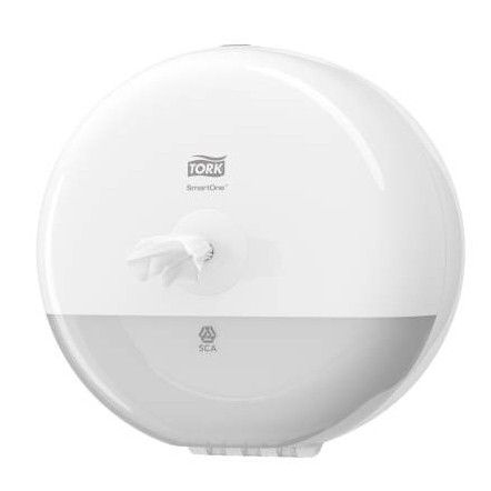 681000 Tork SmartOne T9 диспенсер для туалетной бумаги в мини-рулонах, антивандальный, белый
