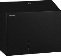 Диспенсер туалетной бумаги MERIDA STELLA R DUO BLACK (нерж. сталь, черный) BSC202.R