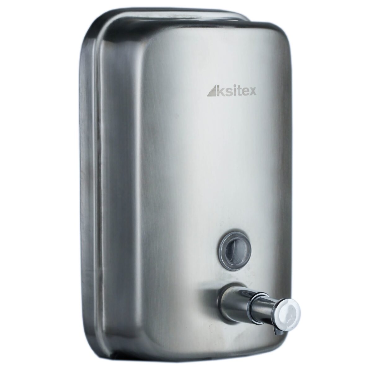 Ksitex SD 2628-500М Дозатор жидкого мыла механический, металлический, хром, матовый