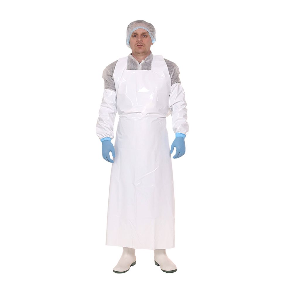 Фартук HACCPER Uretex, 150 мкм, 1500х830мм. Белый