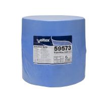 C59573 Протирочные салфетки Celtex Superblue 1000 в рулонах, голубой