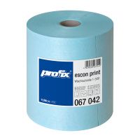 067042 Салфетки Temca - Profix Escon Print, голубой, рулон