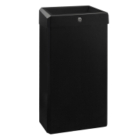 MERIDA STELLA R KSC106.R Корзина для мусора с конусным отверстием металлическая (BLACK) 27 л.