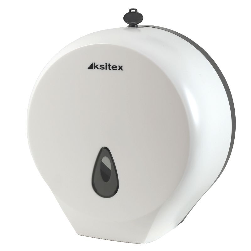 Ksitex TH-8002А Диспенсер для туалетной бумаги, пластик, белый