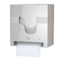C95430 Диспенсер Celtex Megamini E-Control Battery для рулонных полотенец для рук сенсорный, белый