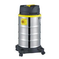 Пылесос для сухой и влажной уборки / Пылеводосос (1 тур­би­на, 30л) DG-917-30SS