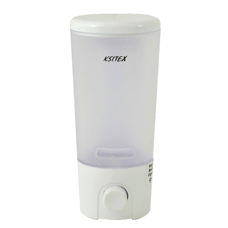 Ksitex SD 9102-400 Дозатор жидкого мыла механический, пластик, белый