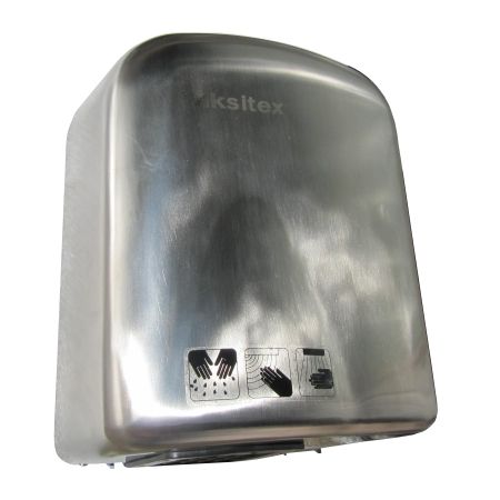 M-1650АС Ksitex Сушилка для рук, металлическая, хром, матовая