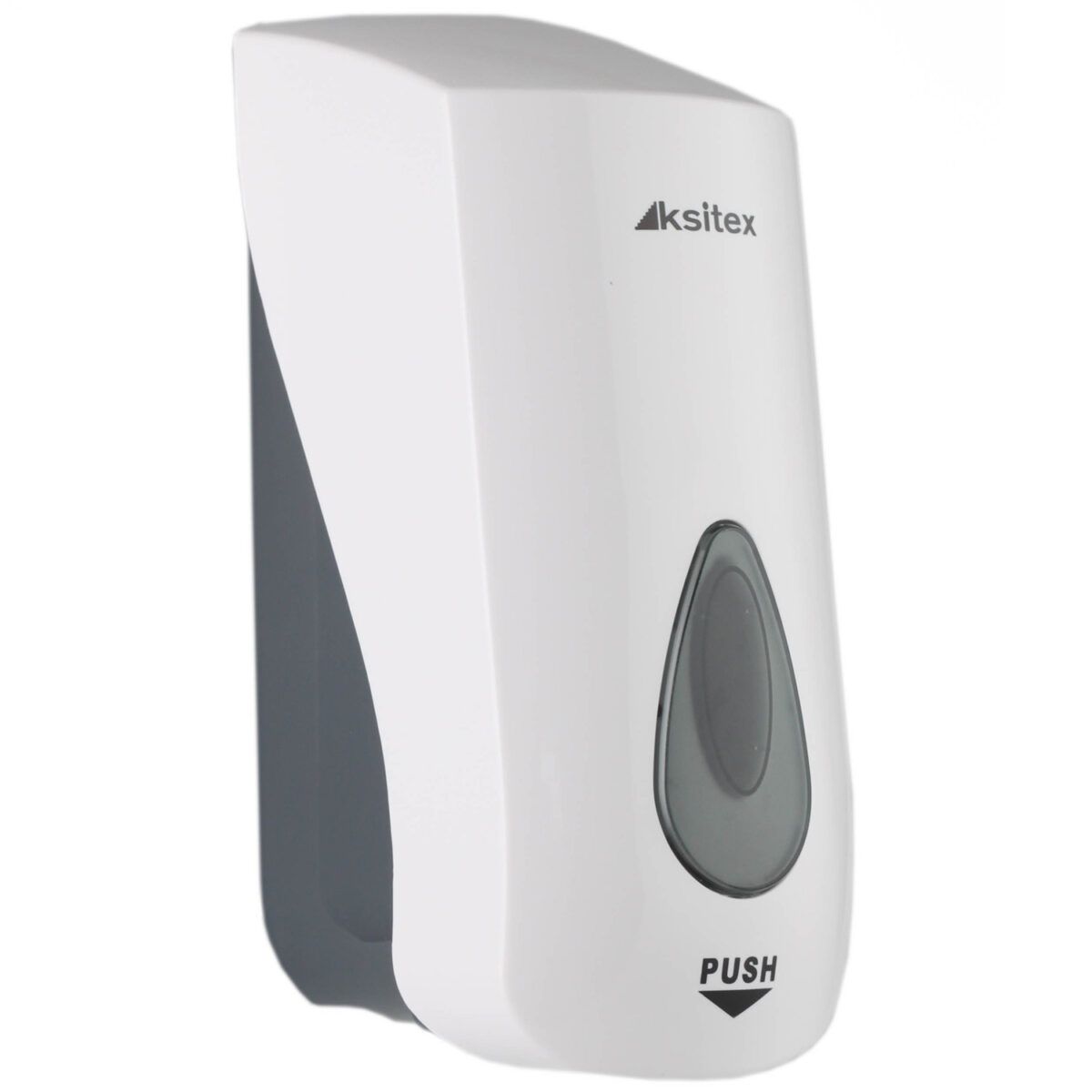 Ksitex SD-1068AD Дозатор жидкого мыла механический, пластик, белый