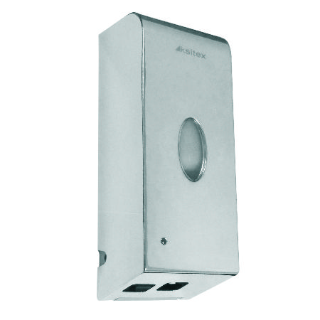 Ksitex AFD-7961S Дозатор мыла-пены сенсорный, металлический, блестящий