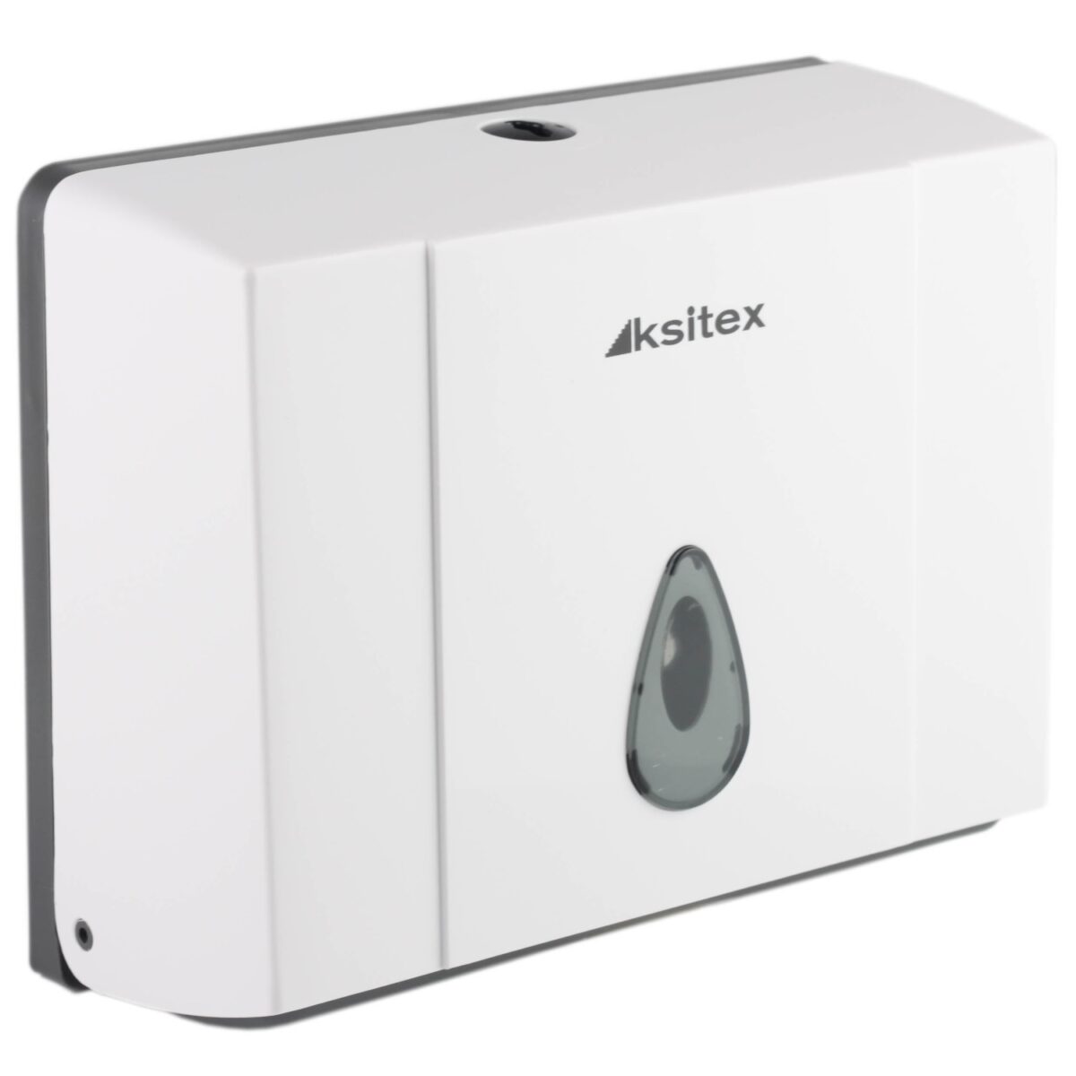 Ksitex ТН-8025A Диспенсер для бумажных полотенец, пластик, белый