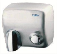 Сушилка для рук NOFER CYCLON c кнопкой 2450 W матовая 01100.S
