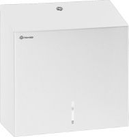 Диспенсер для отдельных бумажных полотенец металлический MERIDA STELLA R MAXI (WHITE) ASB101.R