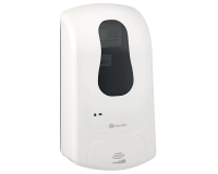 MERIDA ONE DEB123 Сенсорный дозатор геля, картриджный 1000 мл. ABS-пластик, белый