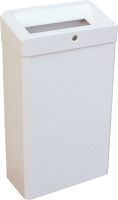 MERIDA STELLA R KSB102.R Корзина для мусора с конусным отверстием металлическая (WHITE) 47 л.