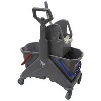 Уборочная тележка TTS Nickita Tec, отжим Tec, боковая ручка, двухведерная(00006162DEE)