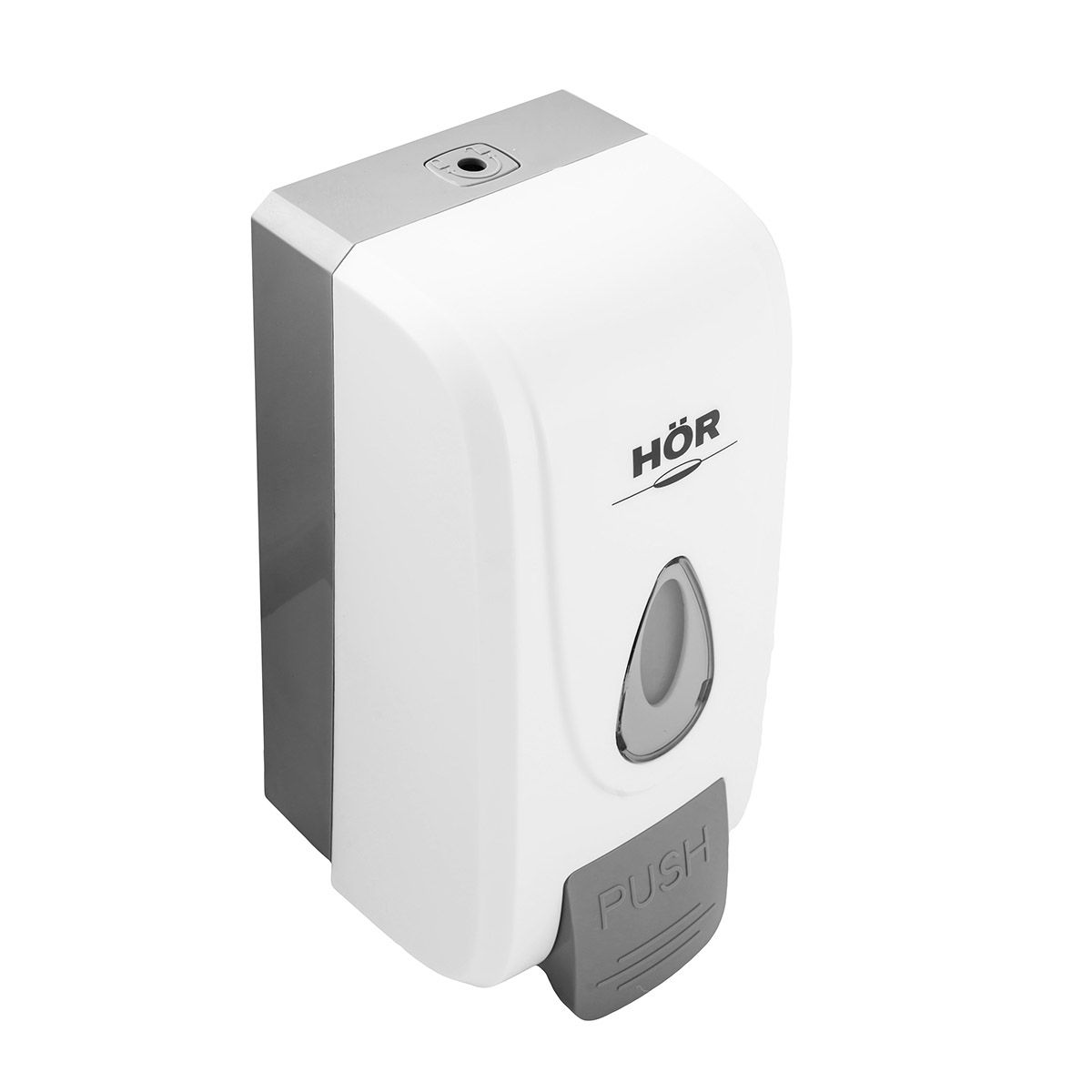 HOR-8062W Дозатор для жидкого мыла пластиковый белый