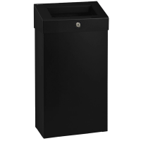 MERIDA STELLA R KSC102.R Корзина для мусора с конусным отверстием металлическая (BLACK) 47 л.