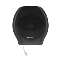 Диспенсер для туалетной бумаги в рулонах "MERIDA HARMONY BLACK MAXI" ABS-пластик BHC101 