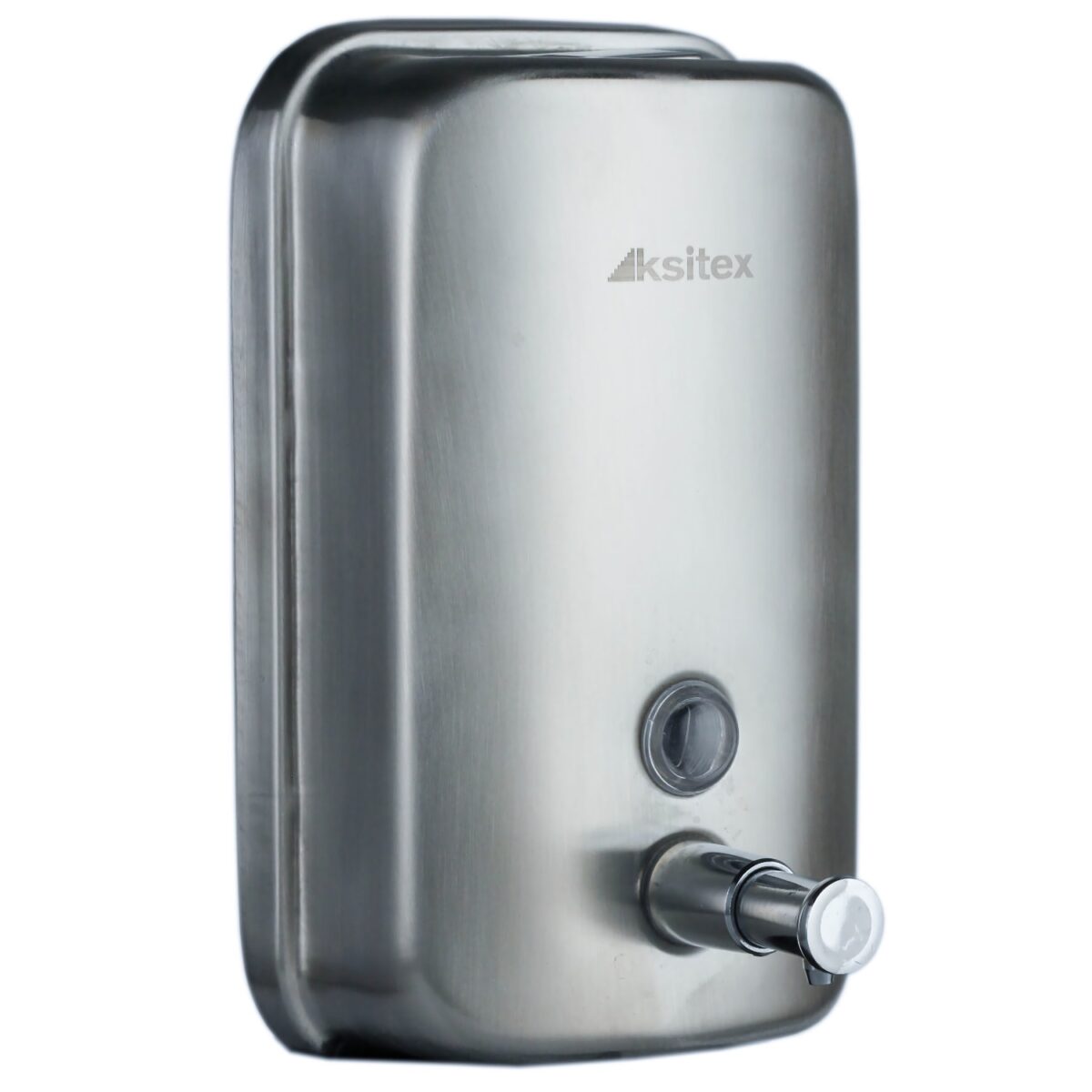 Ksitex SD 2628-800М Дозатор жидкого мыла механический, металлический, хром, матовый