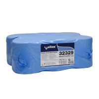 C32329 Бумажные полотенца Celtex Maxipull Trend в рулонах 2-слойные, голубые (6 рулонов х 450 листов)