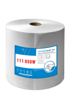 111050W Нетканый протирочный материал WIPEXPERT 50 Super Ligh, 1 рул. х 1100 л, 24.9 × 34 см, белый, 50 г/м²