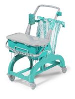 Уборочная тележка TTS Nick Hermetic 105, зелёные база и ведро 10 Л, серая рукоятка, держатель мешка 50 Л(0D0V6505)