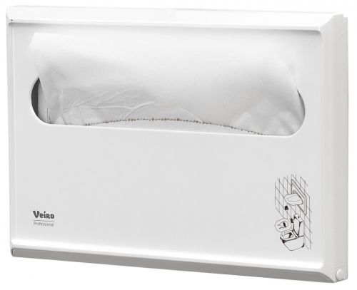 Veiro Professional A528KKNS Диспенсер для бумажных покрытий на унитаз SEATCOVER, пластик, белый