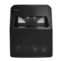 Держатель туалетных подкладок пластиковый "MERIDA OPTIMUM" (BLACK) GP1C