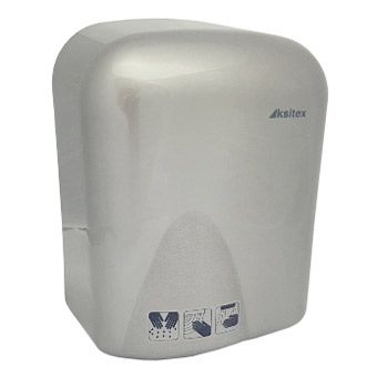 M-1650С Ksitex Сушилка для рук, пластик, хром