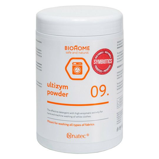 Стиральный порошок без фосфатов, с симбиотиками. #09 Ultizym powder + symbiotic